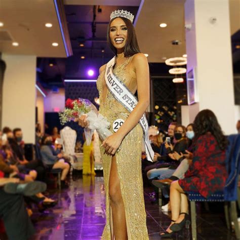 Kataluna Enriquez, 1st transgender woman to win Miss Nevada .